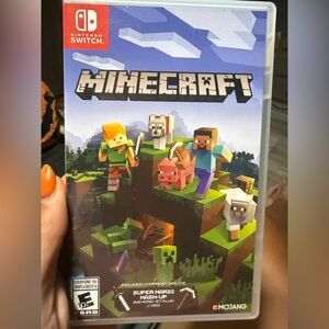 Nintendo Switch Minecraft Game - Blue and Green